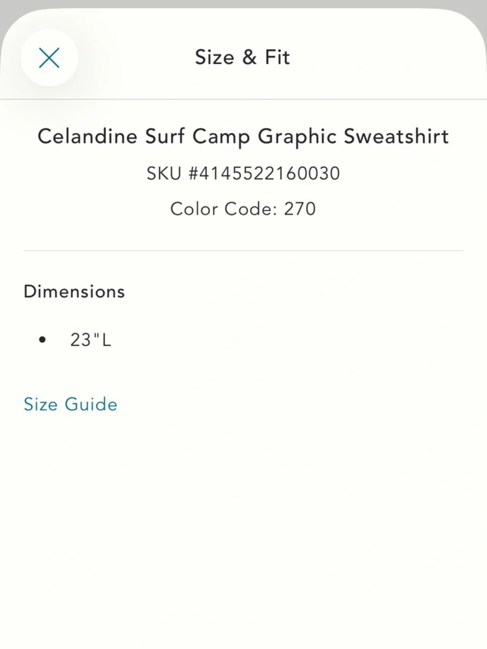 NWT Anthropologie Celandine Surf Camp Graphic Sweatshirt - Picture 5 of 12